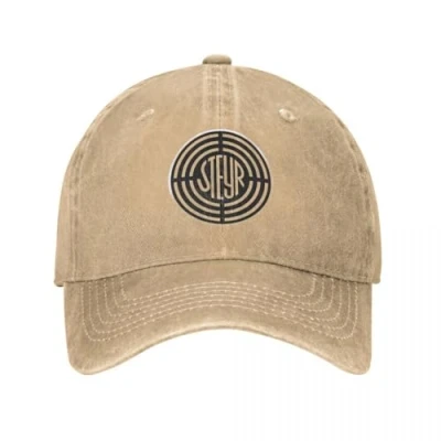 Image of DYHVVD Unisex Hat Fashion Hip Hop Baseball Cap Steyrs Popular Logo Cute Washed Trucker Classic Casual University Snapback Gift Idea Outdoor Birthday