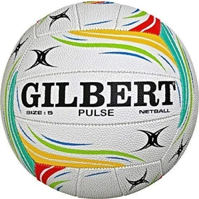 Image of Gilbert Netball Ball Match Pulse Multi Size 4
