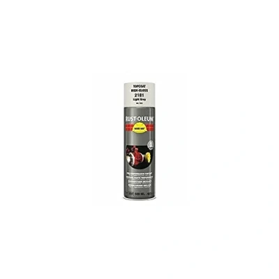 Image of RUST OLEUM 2181 Hard Hat Topcoat RAL Colours, The Nr. 1 Industrial Paint Aerosol. Go Further, Work Faster, Last Longer!, Light grey 7035
