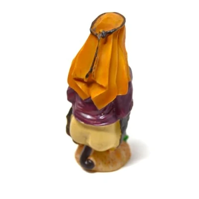 Image of BUSHWACKA CAGANER Resin. Hidden Nativity Scene of 8 cm. The Man Who Poos. shitting statuette Scene, Figures, Birth Jesus. 3 Kings.