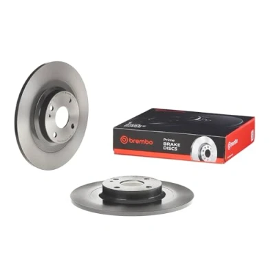 Image of N25126251 Brake disc BREMBO 08.D224.11 280mm 9,5mm 4 solid Coated MAZDA: MX 5 IV RF Targa,