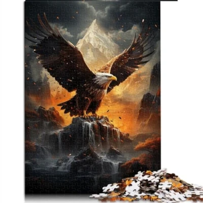 Image of Puzzle 1000 piece Jigsaw wilderness Wooden for Adults Kids 12+ Family Game Size: 50x75cm