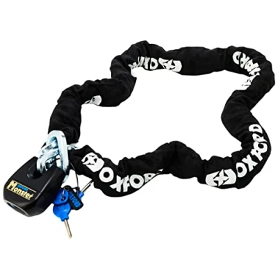 Image of Oxford OF802 Monster Chain &amp; Lock 1.5m
