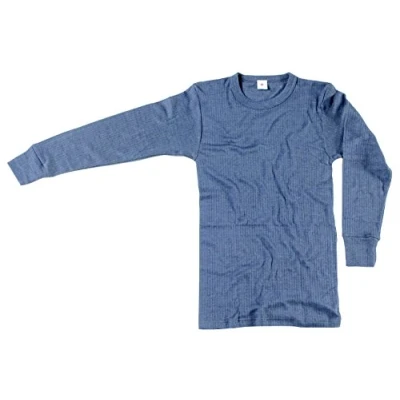 Image of Thermal Long Sleeve Vest (Navy Blue, XL)