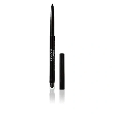 Image of Revlon Color Stay Pencil Eyeliner with Built in Sharpener, Waterproof, Smudgeproof, Longwearing Eye Makeup Ultra Fine Tip, N2, Brown, 1 Count (Pack of 1)