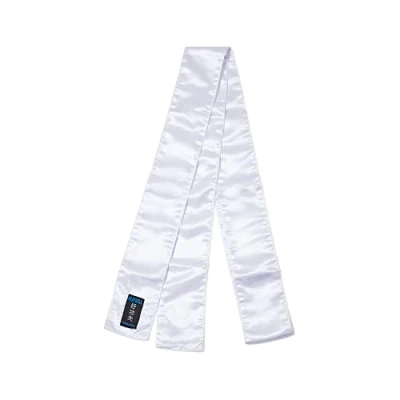 Image of Playwell Martial Arts Grading Satin Kung Fu Sash White
