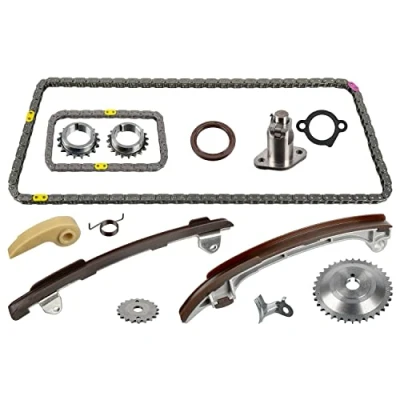 Image of 1350628011, 1350628011S2, 1350728010, 1350728010S2, 1351928010 Timing chain Kit BLUE PRINT ADBP730008 Simplex, Closed TOYOTA: Solara II Coupe