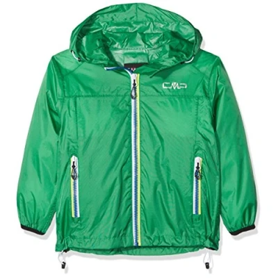 Image of CMP Kid Jacket Rain Fix Hood, Anthracite, 110