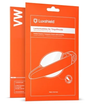 Image of Luxshield Car Door Handle Protection Film for recessed grips VW Tiguan 2 (II) AD1 I 2016 2024 Anti Scratch Foil Clear Paint