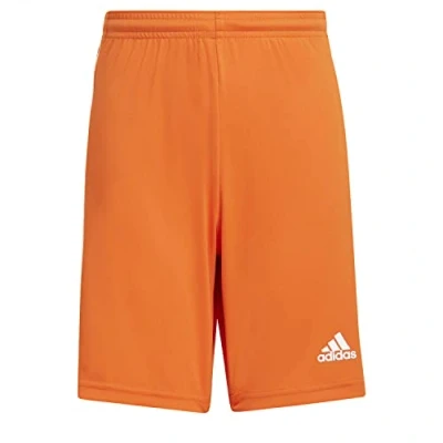 Image of adidas Performance Squadra 21 Y Sports shorts for kids, Size: 5 6y, Team orange/white