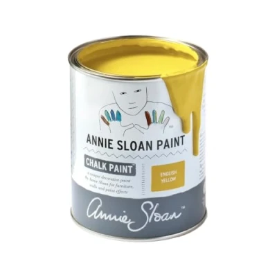 Image of Annie Sloan Chalk Paint 1 litre (English Yellow)