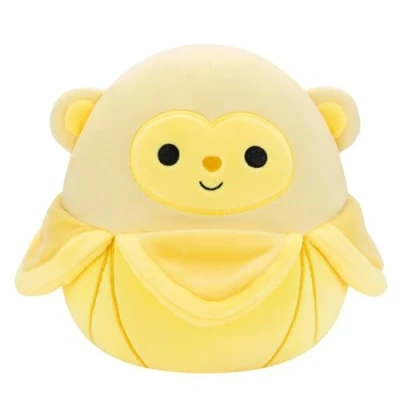 Image of Squishmallows Original 8 Inch Pierogi Banana Monkey Official Jazwares Plush, SQCR05537