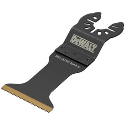 Image of DEWALT DT20736 QZ Titanium Wood/Metal Multi Tool Blade 55 X 44Mm