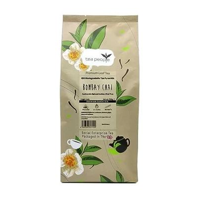Image of Tea People Bombay Chai, 100 Pyramids in Small Catering Pack