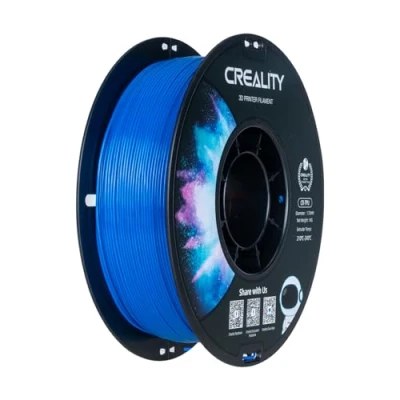 Image of Creality TPU Filament 1.75, 95A Flexible Filament, Higher Hardness &amp; Resilience, Soft Adhesive Material, Elastic, 1kg(2.2lbs) 3D Printing for Printer (Blue)