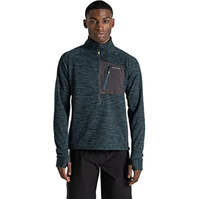 Image of Craghoppers Mens Tarbert Half Zip Relaxed Fit Fleece Jacket