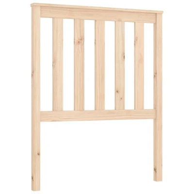 Image of vidaXL Bed Headboard 81x6x101 cm Solid Wood Pine