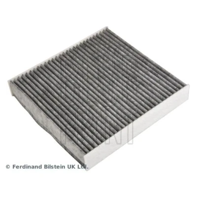 Image of LR133345 Pollen Filter BLUE PRINT ADBP250030 Activated Carbon 209mm 204mm 35mm LAND ROVER: Discovery 5, Defender Off Road