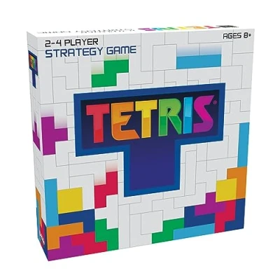 Image of IDEAL Tetris Strategy Game Family Games 2 4 Players Ages 8+