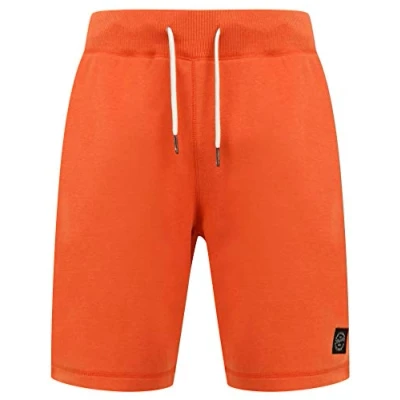 Image of Tokyo Laundry Men&#039;s Milwaukie Basic Jogger Shorts Emberglow Orange S