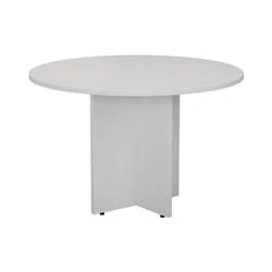 Image of TC Group 1100mm Circular Meeting Table White