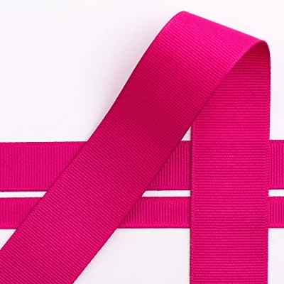 Image of Italian Options Grosgrain Ribbon, 25mm x 10 Metre Roll, Cerise