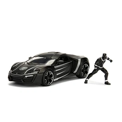Image of Jada 253225004 Black Panther Marvel Lykan Hypersport 1:24