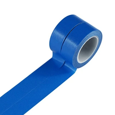 Image of UOOOM 2pcs 10m x 15mm Decorative Washi Tape Masking Adhesive Scrapbooking DIY Craft Gift (Blue)