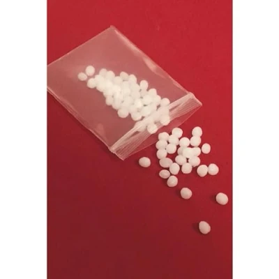 Image of Smiffys Make Up FX, Thermal Denture Fitting Beads, Customise Fit For Teeth, 1.5g, Cosmetics and Disguises Fancy Dress, Adult Dress &amp; Disguises.