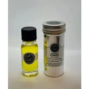 Image of Organic Lemon Essential Oil (Citrus Limon) (100ml) by NHR Oils