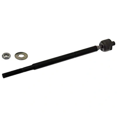 Image of 4550352030 Inner Tie Rod FEBI BILSTEIN 43245 Front Axle Left, Right 339,5mm with lock nut, locking plate TOYOTA: Yaris I Hatchback