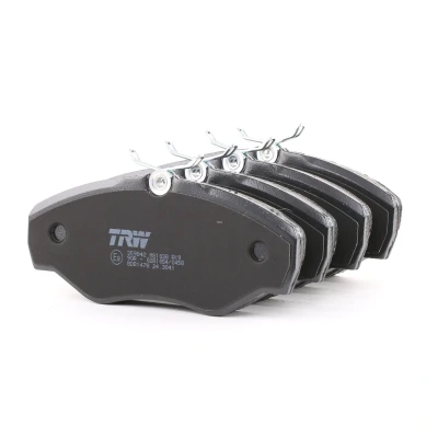 Image of 7701050914, 8671005954, 8671016180 brake pad set TRW COTEC GDB1478 not prepared for wear indicator with caliper screws accessories