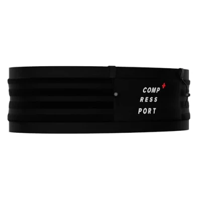 Image of COMPRESSPORT Unisex Free Belt Pro Cinturon de trail running, Black, M L UK