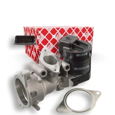 Image of 1231964, 1231964S1, 1436390, 1436390S1, 3M5Q9D475BA EGR valve FEBI BILSTEIN 107161 Electric with seal FORD: MONDEO 4, Focus 2, S Max Mk1
