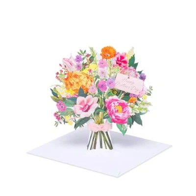 Image of UK Greetings Mother&#039;s Day Card for Her Beautiful Bouquet Design