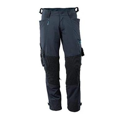 Image of Mascot 17079 311 010 82C54 Trousers with Dyneema Stretch, Black/Blue,