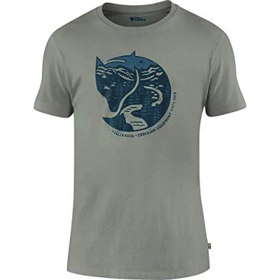 Image of FJALLRAVEN F87220 021 Arctic Fox T Shirt M Fog XS