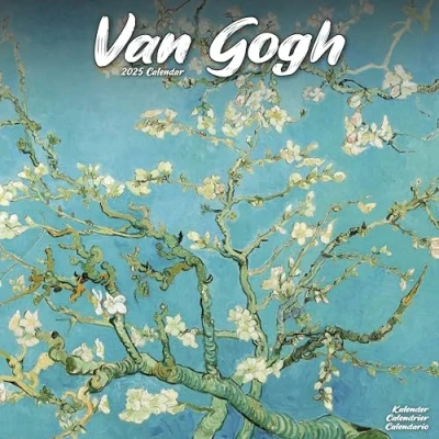 Image of Van Gogh 2025 Square Wall Calendar Art, Artist Calendar: Original Avonside Kalender [Mehrsprachig] [Kalender]