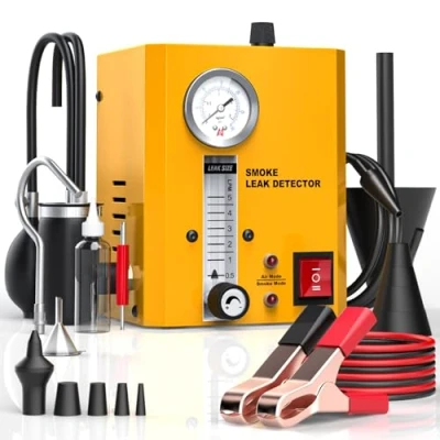 Image of GODIAG SL300 PRO Smoke Machine Automotive Vacuum Exhaust Fuel EVAP Leak Detector with Built in Air Pump Pressure Gauge Flow Meter Dual Mode Diagnostic Pipe System