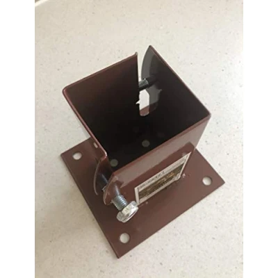 Image of 6PC 75MM 3&quot; Bolt Down Post Support Like MET METPOST Holder
