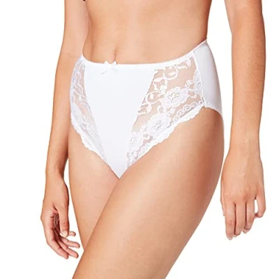 Image of Sassa Women&#039;s Bikini Briefs, White, 18