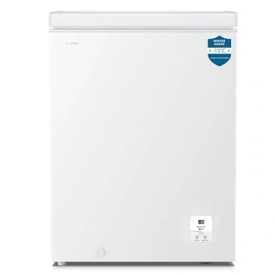 Image of Teknix CH142 Freestanding Chest Freezer 142L Capacity Suitable for Garages, Outbuildings and Sheds Refrigeration Mode Temperature Control 4 Star Rating White