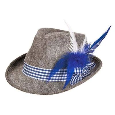 Image of Boland Wiesn Bavarian Hat Authentic Oktoberfest Folk Festival Costume Hat, Perfect for Carnival, Theme Party, German Tradition, and Celebrations