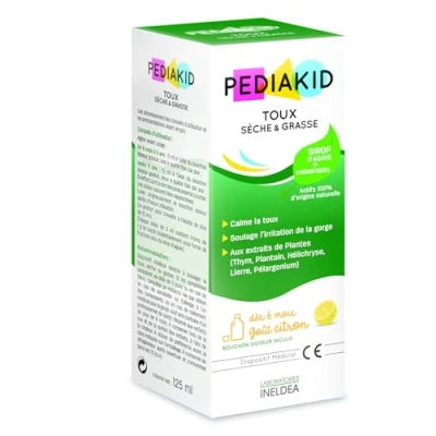 Image of Pediakid Sirop Toux Sèche et Grasse 125ml