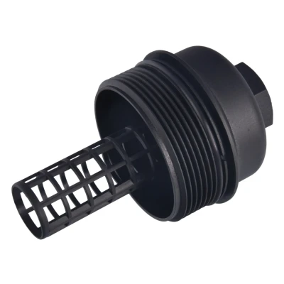 Image of 8642420, 8692304, 8692306 Cover, oil filter housing FEBI BILSTEIN 180892 86mm with seal ring VOLVO: V40 Hatchback, V70 2, XC70 I Cross Country