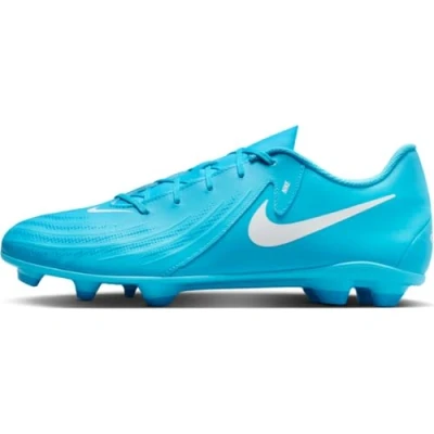 Image of Nike Performance Phantom GX II CLUB FG/MG Moulded stud football boots, Men&#039;s, Size: 9, Blue fury/white Synthetics