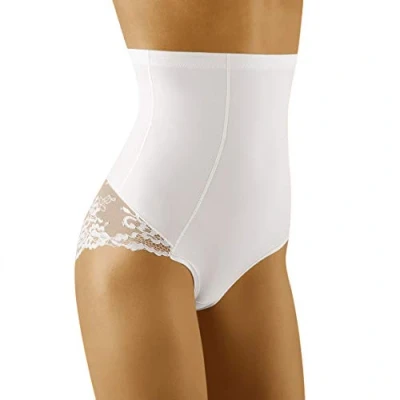 Image of Wolbar Shapewear High Waisted Briefs WB423, White,2XL