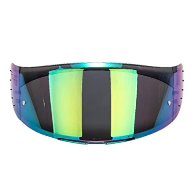 Image of Motorcycle Helmet Visor Lens Shield Anti UV Full Face for MT V 14 Rapid/Blade 2/Targo Fog Replacement Mirror Glasses (Colorful)