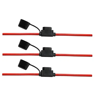 Image of 3 Pieces. 6 mm² Offgridtec Standard Blade Fuse Holder for car fuses.