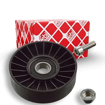 Image of 9608989980 Idler Pulley FEBI BILSTEIN 17544 with screw PEUGEOT: 306 Hatchback